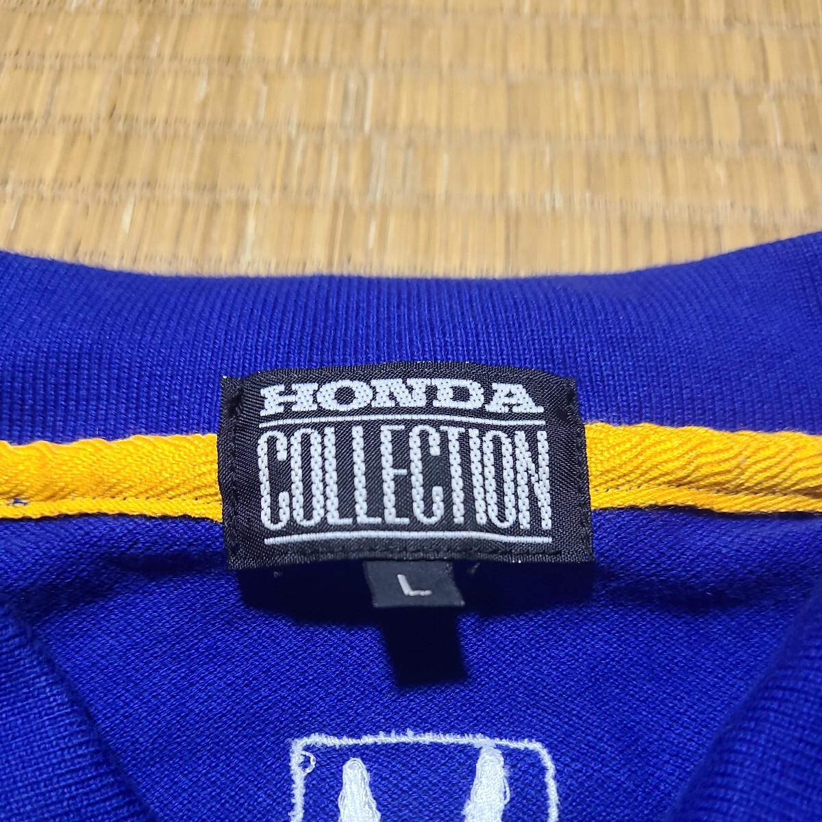 HONDA collection 刺繍 ポロシャツ サイズL F1 ホンダ コレクション _画像3