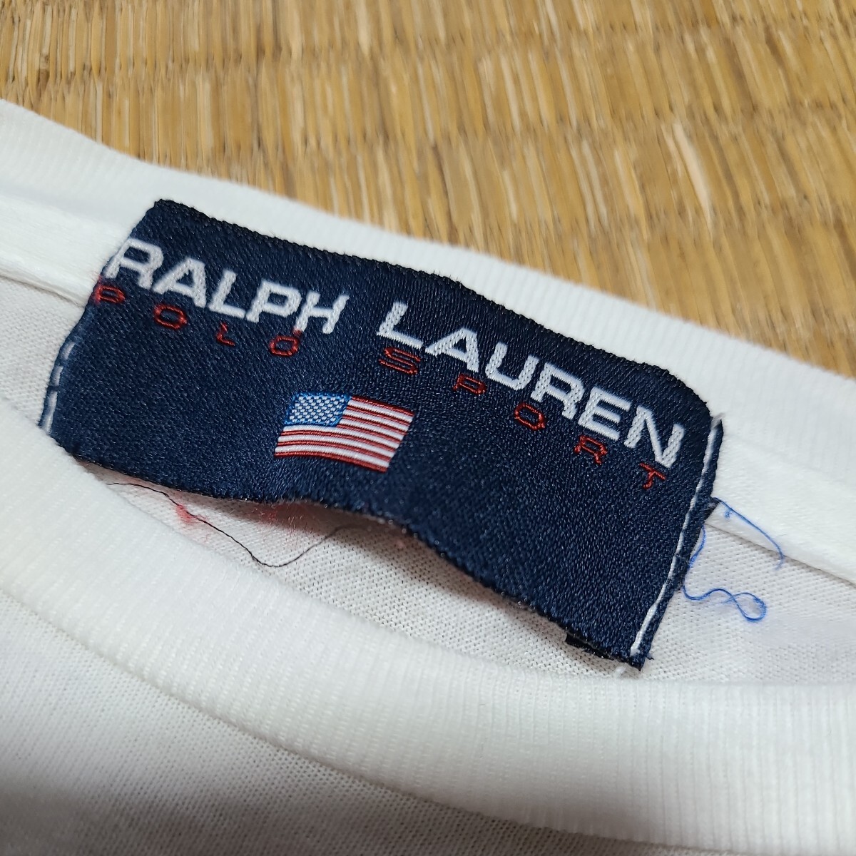 90s POLO RALPH LAUREN POLO SPORT ベア Tシャツ サイズM レディース ゴルフ ラルフローレン Impact 21_画像3