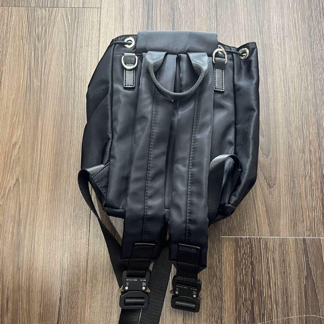 1017 ALYX 9SM Rollercoaster Backpack Rucksack Black Near 1017 ALYX 9SM Rollercoaster Backpack Rucksack Black Near