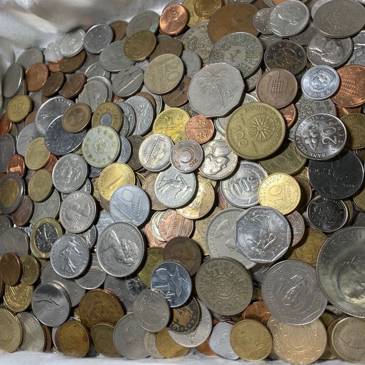 1円〜 外国コイン 未選別 外国硬貨 コイン コレクション 大量 まとめ 硬貨 世界のコイン bの画像6