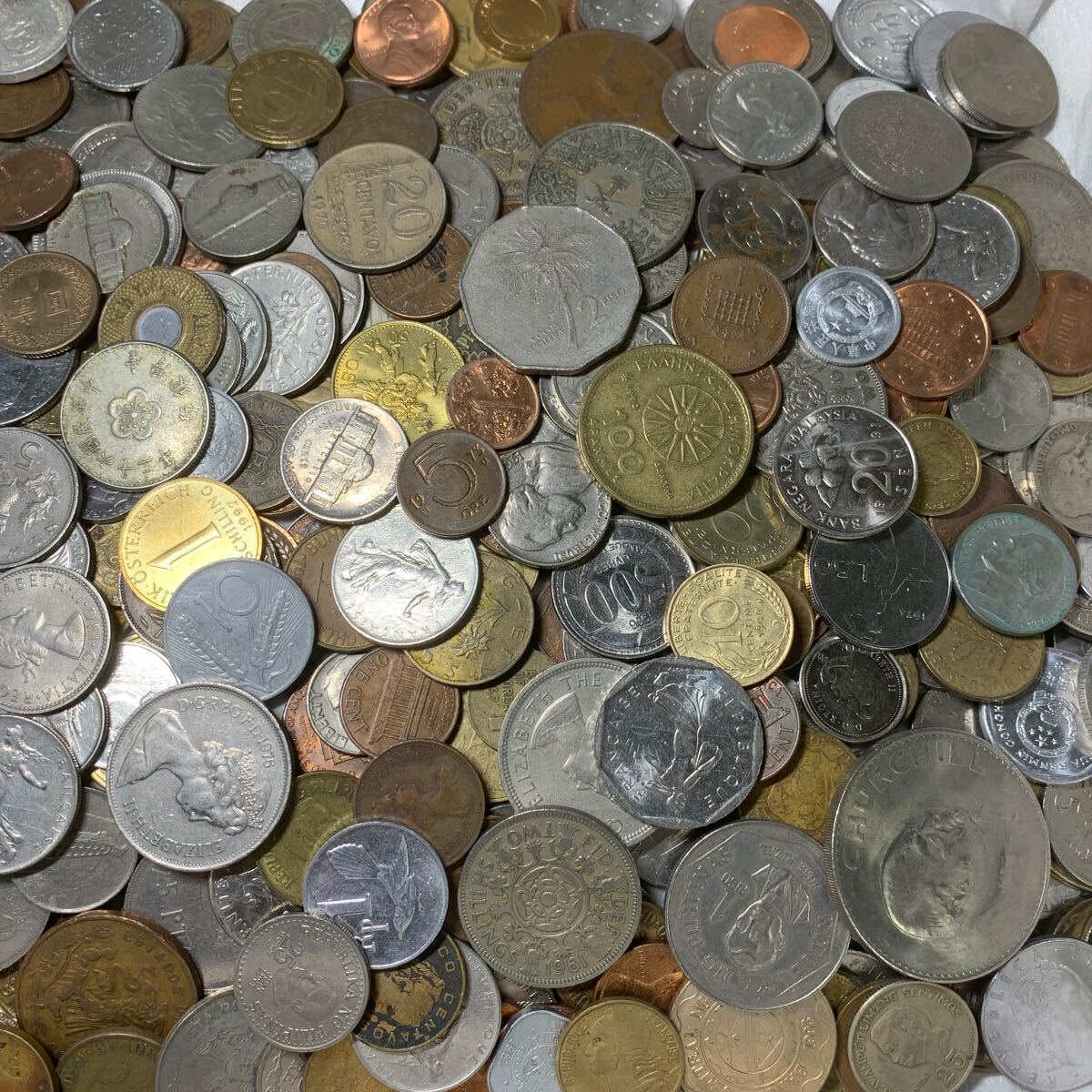 1円〜 外国コイン 未選別 外国硬貨 コイン コレクション 大量 まとめ 硬貨 世界のコイン bの画像4