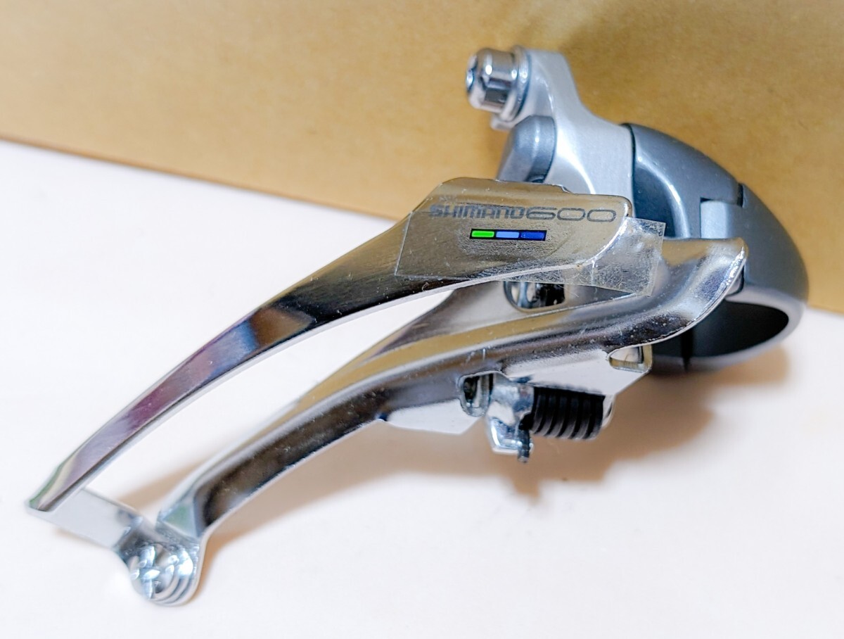 ★SHIMANO 600 ULTEGRA シマノ 600 アルテグラ FD-6400 バンド式 28.6mm★フロントディレイラー ダブル用 新品 未使用★_画像1