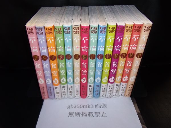 高質で安価 不倫食道 1・2・3・4・5・6・7・8・9・10・11・12・13・14巻 14冊セット 以下続刊 山口譲司 集英社 2巻のみレンタル使用品です。 青年