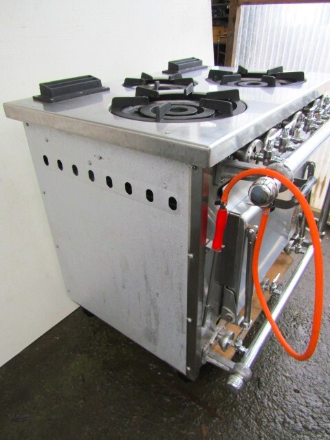 [ текущее состояние товар ]0tanicota Nico -3. газ плита S-TGR-90 LP газовый горелка 3.+ печь 1.2012 кухня W1000×D700×H800 O.05.17.no