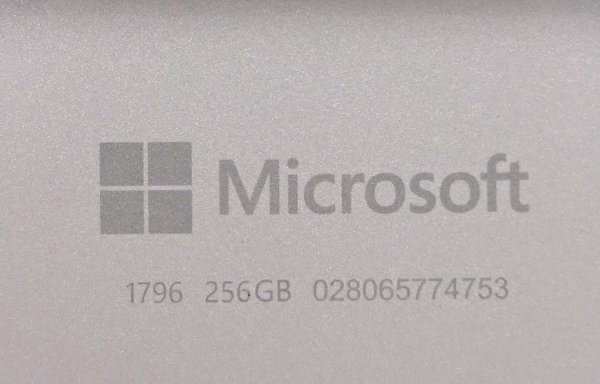 【ジャンク品/部品取り用】タブレットPC Microsoft Surface Pro Model:1796 メモリー8GB/SSD256GB バッテリー膨張 ＠J178の画像7