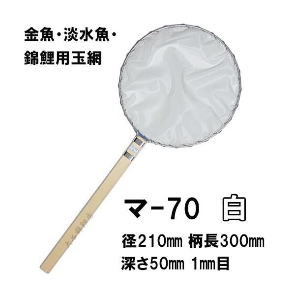 pine rice field fishing tackle shop selection another net ma-70 white diameter 21cm pattern length 30cm 1mm eyes goldfish * freshwater fish * colored carp for circle sphere net 2 point eyes ..500 jpy discount 