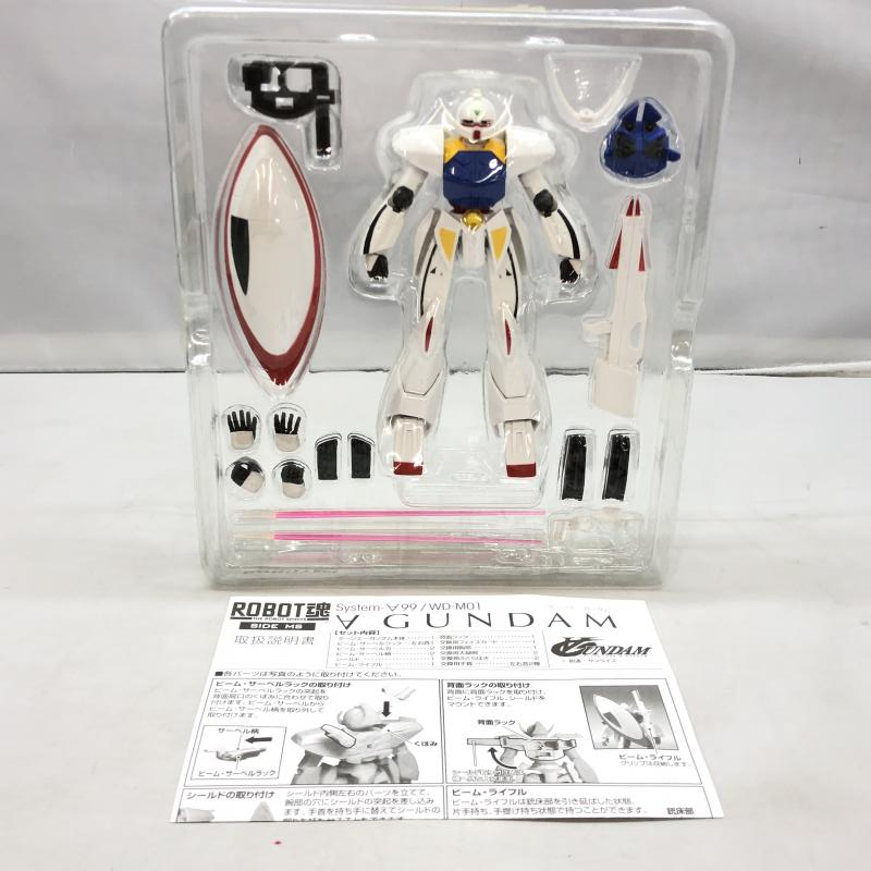 【中古】バンダイ ROBOT魂 System-∀99/WD-M01 ターンエーガンダム 開封品 ∀ガンダム[240097195511]_画像3