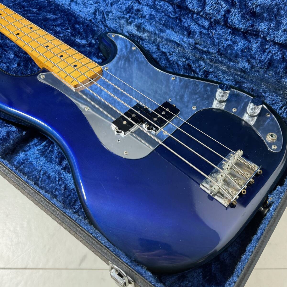 希少 オーダーモデル Fender Japan PB57 Midnight Blue Precision Bass 日本製 フジゲン 92～93年 フェンダージャパン プレシジョンベースの画像4