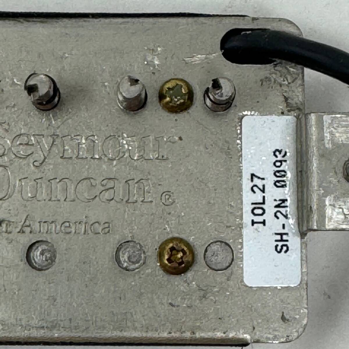 動作品 Seymour Duncan SH-2n JAZZ ゼブラ ピックアップ 4芯 ハムバッカー セイモア ダンカン ネック用_画像7