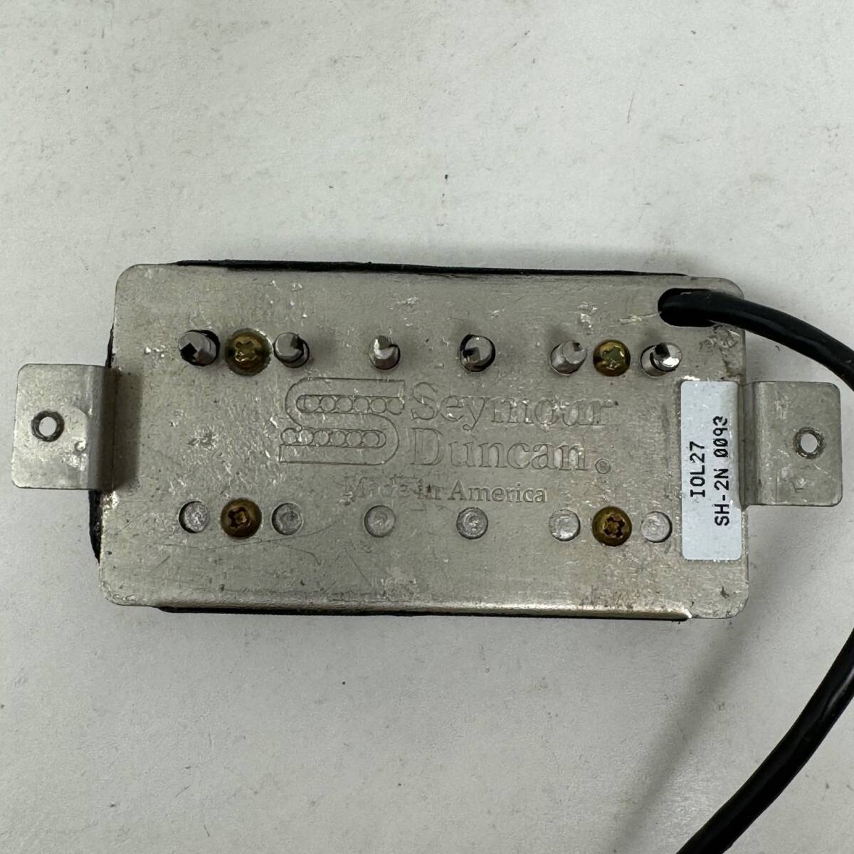 動作品 Seymour Duncan SH-2n JAZZ ゼブラ ピックアップ 4芯 ハムバッカー セイモア ダンカン ネック用_画像6