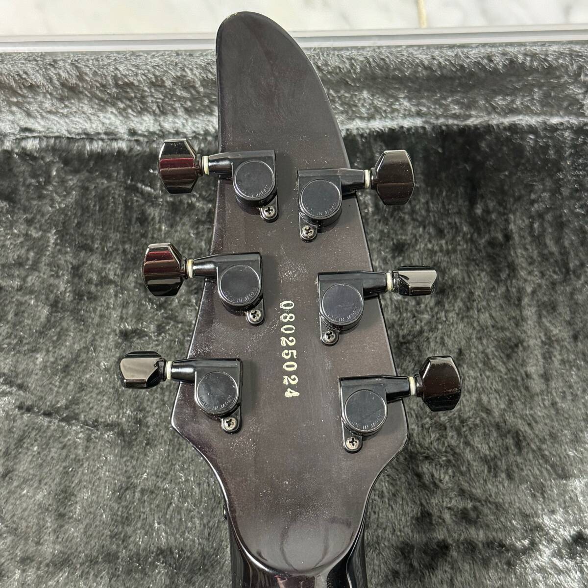 ESP HORIZON ホライゾン エレキギター EMG Floyd Rose ドイツ エボニー スルーネック 日本製 フライトケース付_画像9