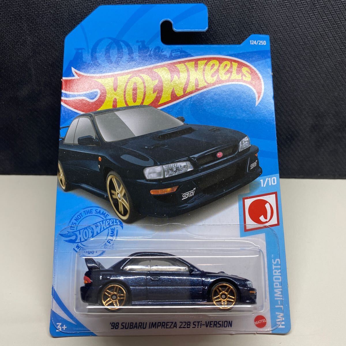 ホットウィール HotWheels SUBARU IMPREZA 22B STi-VERSION インプレッサの画像1