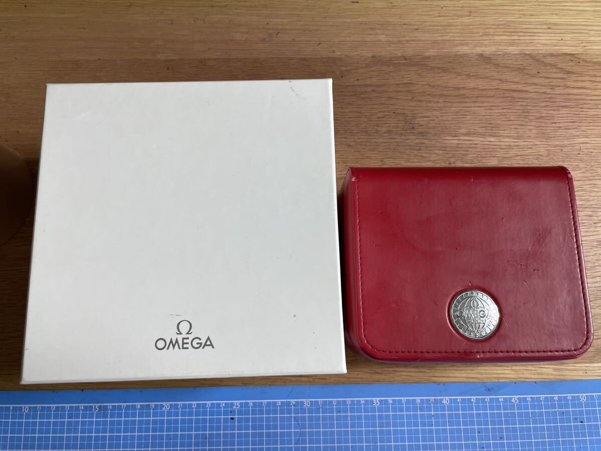 1 иен ~ Omega наручные часы пустой коробка часы кейс *CK-3