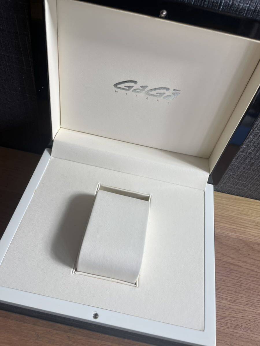 1 иен ~ GaGa Milano наручные часы пустой коробка часы кейс *CP-7