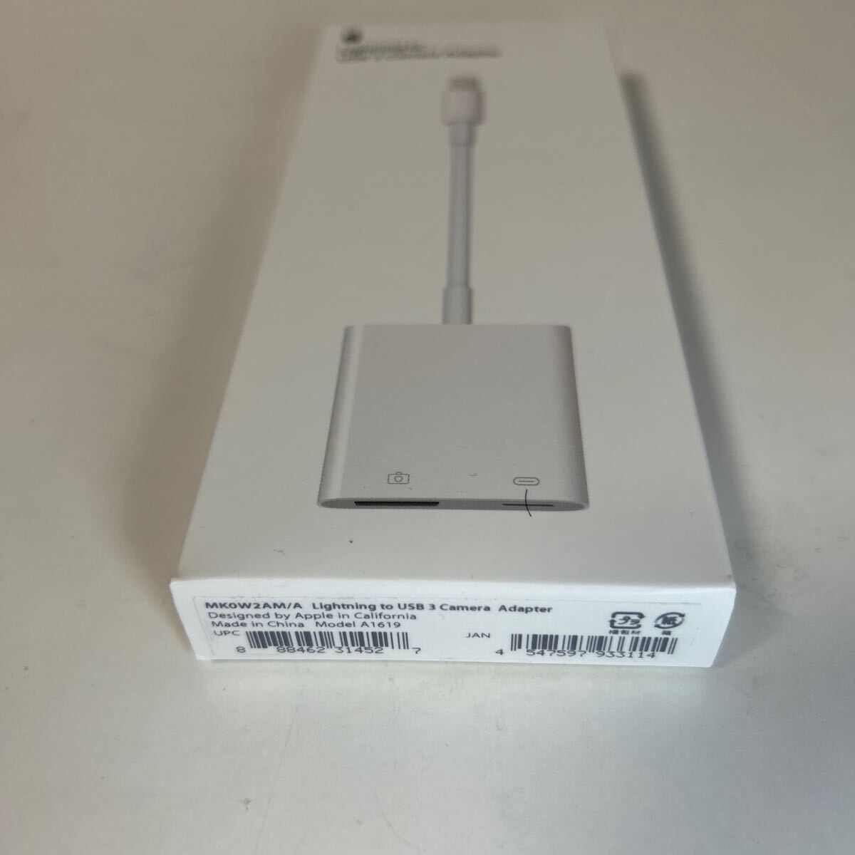 Apple MK0W2AM/A Lightning - USB 3カメラアダプタ 　純正品_画像3