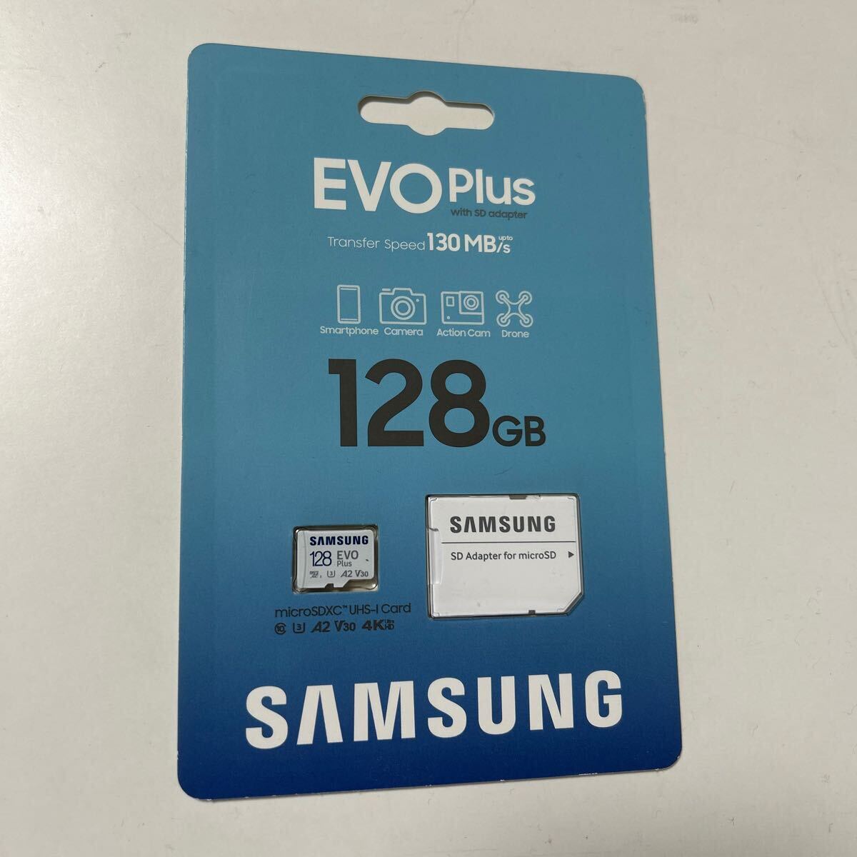 Samsung microSDカード 128GB EVO Plus microSDXC UHS-I U3 Nintendo Switch 動作確認済 MB-MC128KA/EC 国内正規保証品_画像1