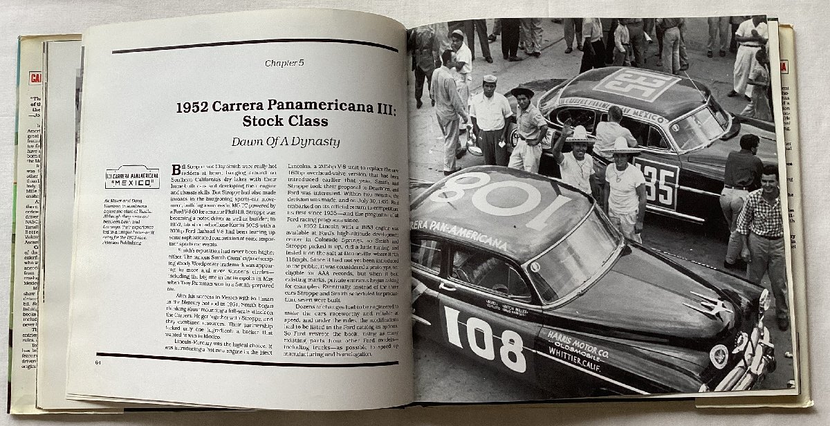 ★[A13030・特価洋書 CARRERA PANAMERICANA ] History of the Mexican Road Race 1950-1954. ★の画像5