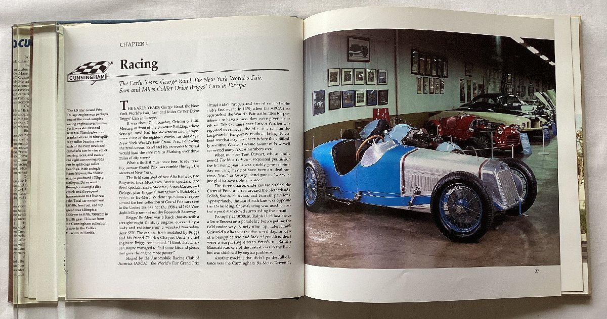 ★[A13031・特価洋書 CUNNINGHAM ] The Life and Cars of Briggs Swift Cunningham. カニンガム。★の画像4