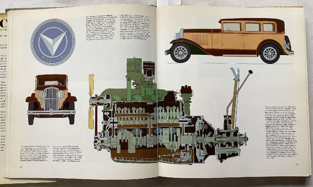 ★[A13046・特価大判洋書 CARS OF THE THIRTIES AND FORTIES ] 1930年代、1940年代の車たち。★_画像2