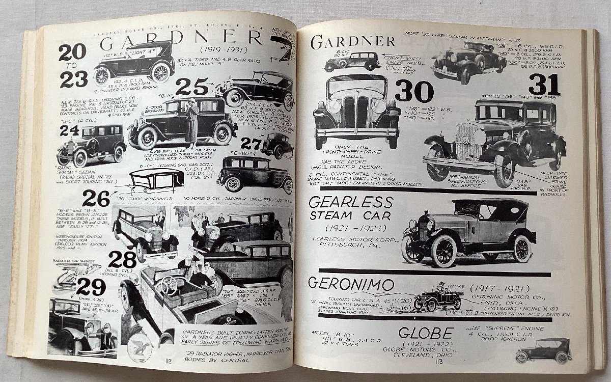 ★[A60318・特価洋書 AMERICAN CAR SPOTTER'S GUIDE 1920-1939 ] ★_画像5