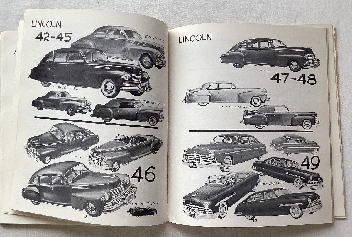 *[A60317* special price foreign book AMERICAN CAR SPOTTER\'S GUIDE 1940-1965 ] *