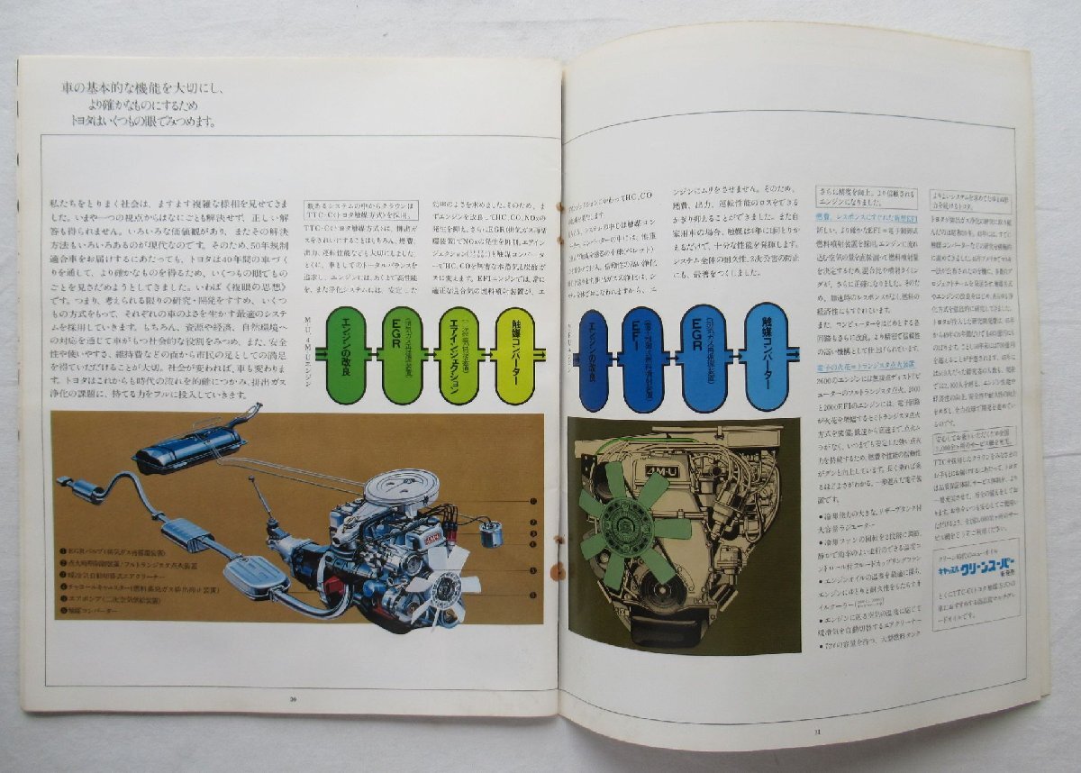 ★[A60357・クラウン5代目(MS80, 90系)前期型カタログ ] TOYOTA CROWN 2000, 2600。吉永小百合さん、山村總氏。★_画像8
