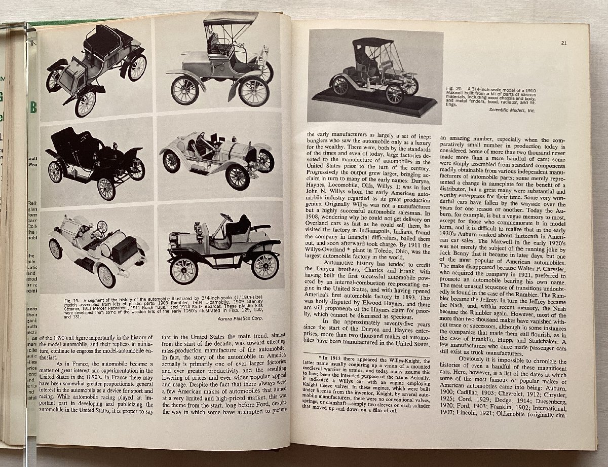 ★[A53042・特価洋書 THE COMPLETE BOOK OF BUILDING AND COLLECTING MODEL AUTOMOBILES] WITH MORE THAN 700 ILLUSTRATIONS.★_画像3