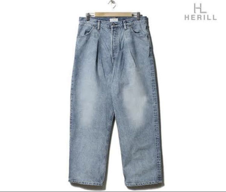 HERILL ヘリル herill 15oz Denim Tack 4PK BLEACH_画像2