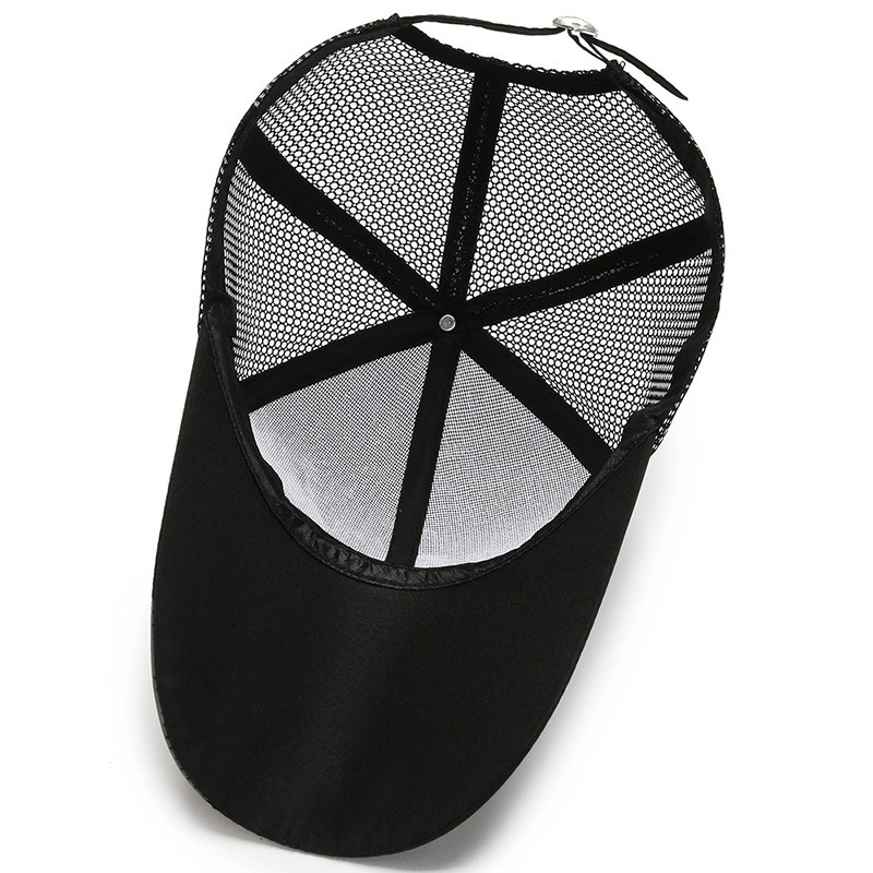 キャップ メンズ 帽子 メッシュキャップ シンプル夏 通気構造 軽量 速乾性熱中症対策 速乾性 帽子 通気性 抜群 UVカット-白_画像4