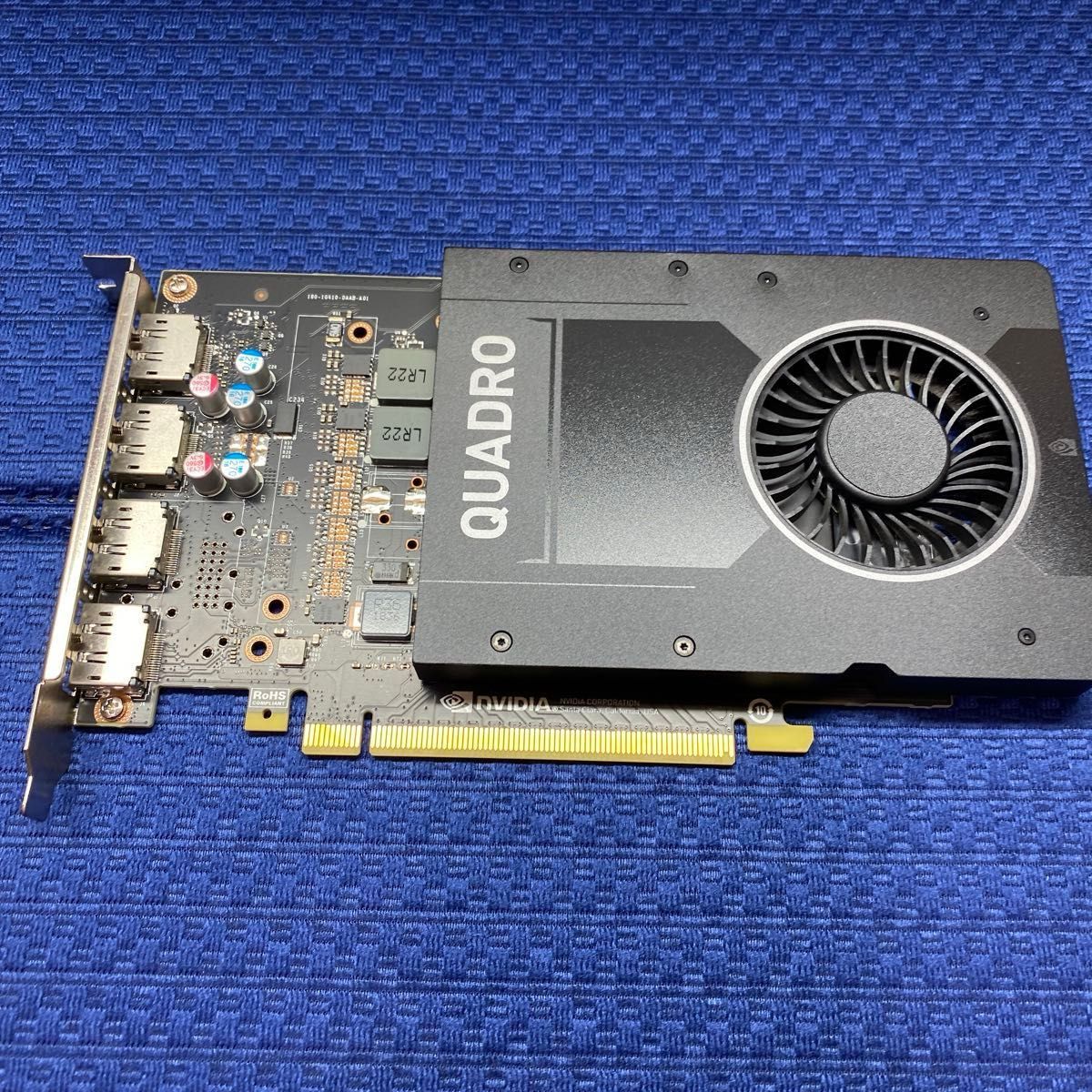 動作確認済  NVIDIA Quadro P2000  グラフィックボード DisplayPort ②