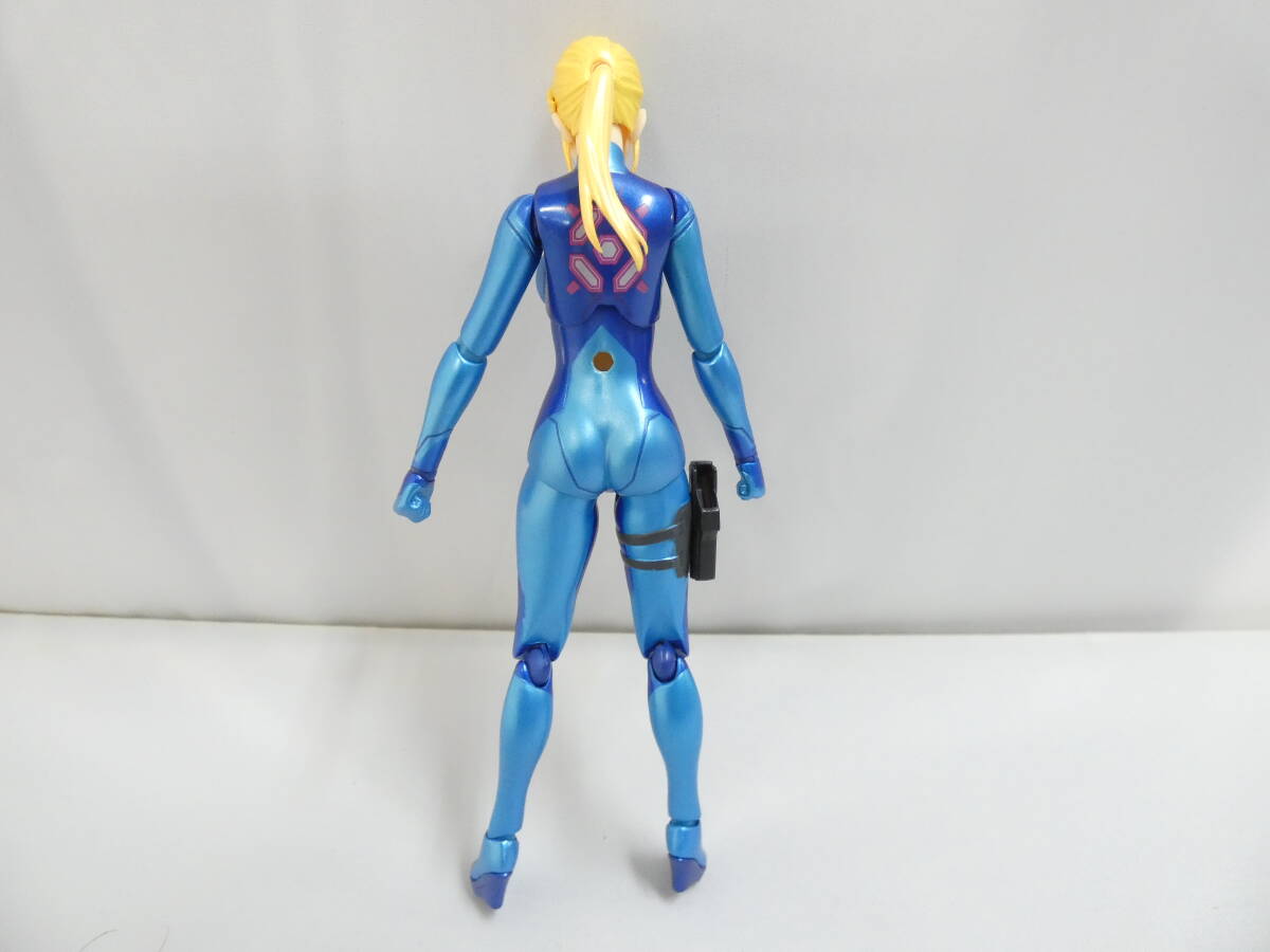 【中古】 figma 306 METROID Other M メトロイト アサーエム サムス・アラン ゼロスーツver. 【フィギュア】J1 S27の画像5