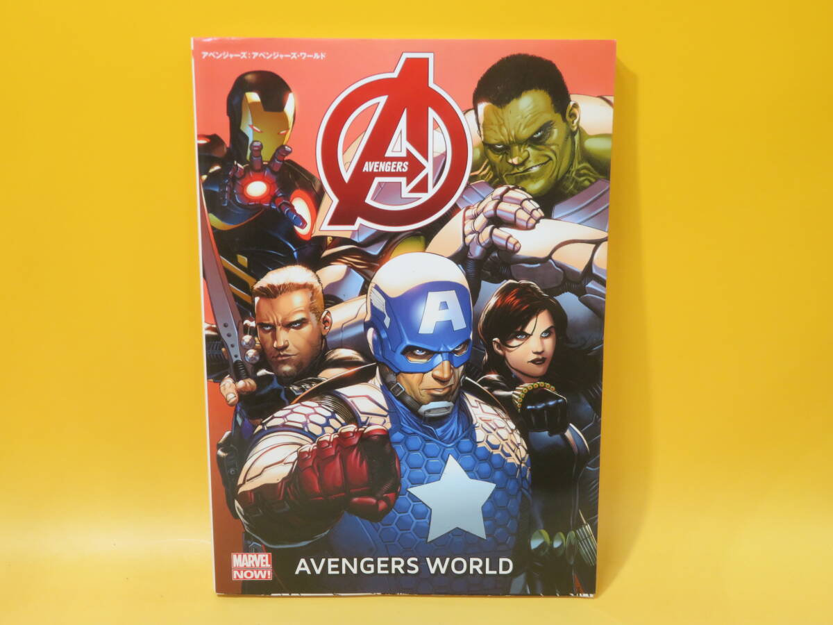 【中古】MARVEL　アベンジャーズ：アベンジャーズ・ワールド　2018年7月2日発行　ヴィレッジブックス　解説書付き　C2 A1593_画像1