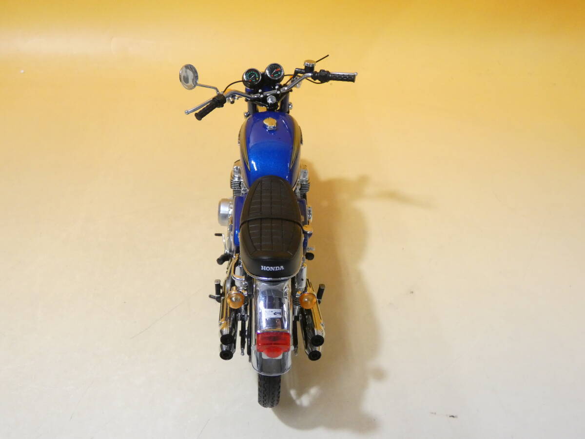 【ジャンク扱い】MINICHAMPS　ミニチャンプス　1/12スケール　Honda　CB750　ホンダ　クラシックバイクシリーズ　ブルー 　J4　S120_画像5
