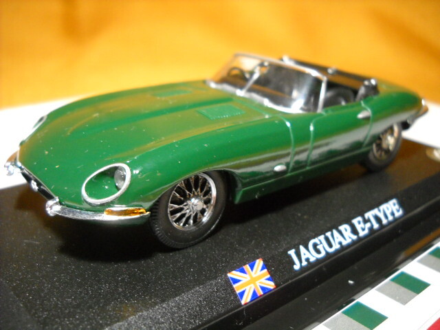 癒しのミニカー！デルプラド1/43　ジャガーEタイプ　超破格価　JAGUAR’E’TYPE　商品説明全文必読　同梱/お取り置きも歓迎　異次元航法堂_目立つ傷なく楽しめる品です。