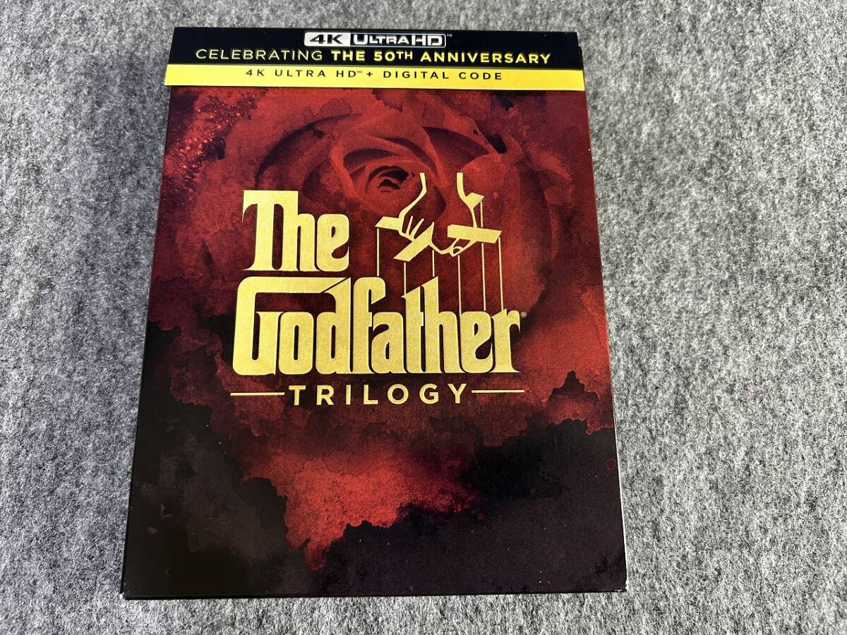 4K ULTRA HD 4KUHD "The Godfather" trilogy 50th Anniversary abroad record 