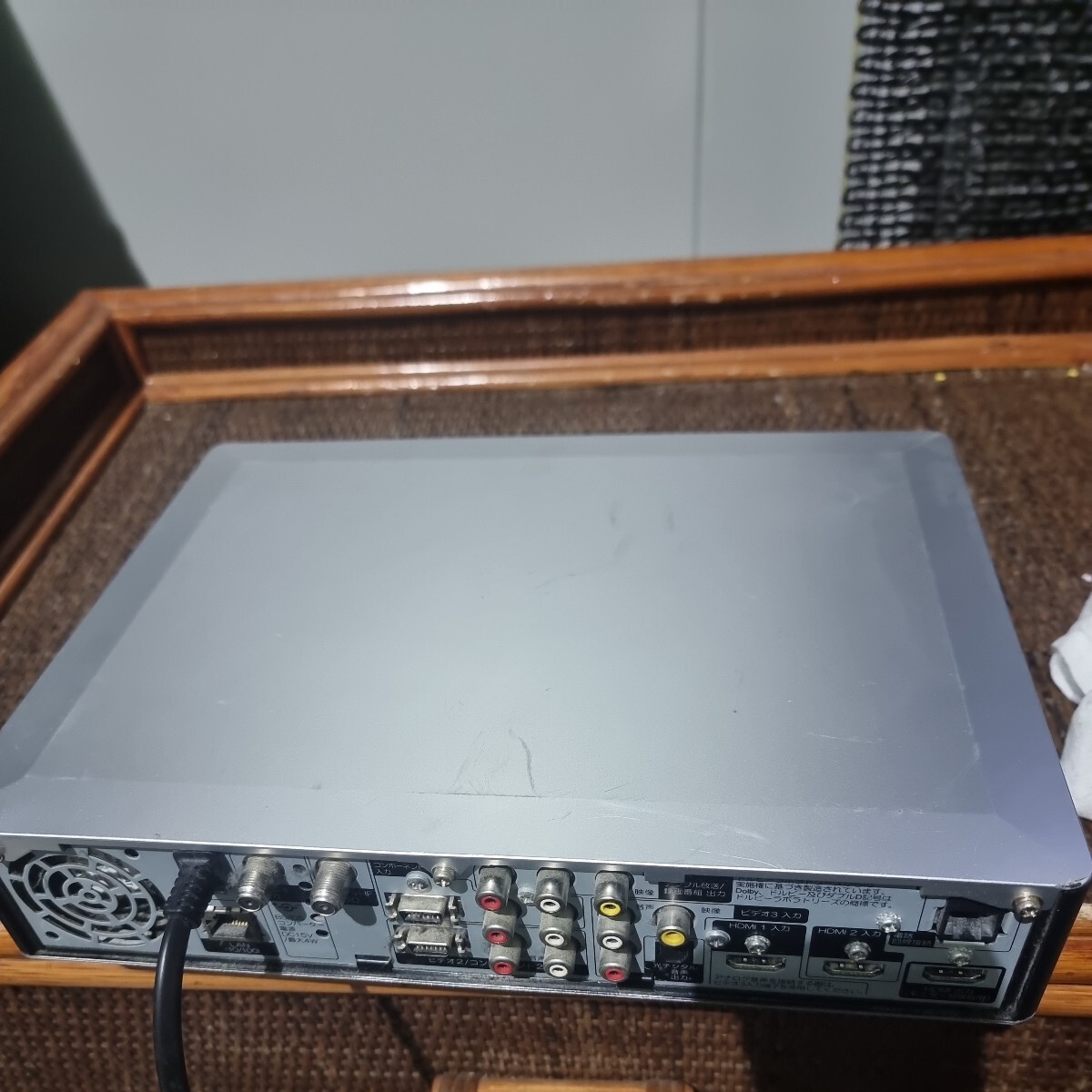 《10年製》◆HITACHI UM-IP800 woooステーション 日立液晶テレビチューナー部 リモコン欠品の画像4