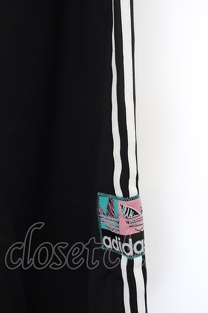 ADIDAS / オリジナルストラックパンツ S ブラック O-24-04-23-086-AD-pa-YM-ZT069_画像2