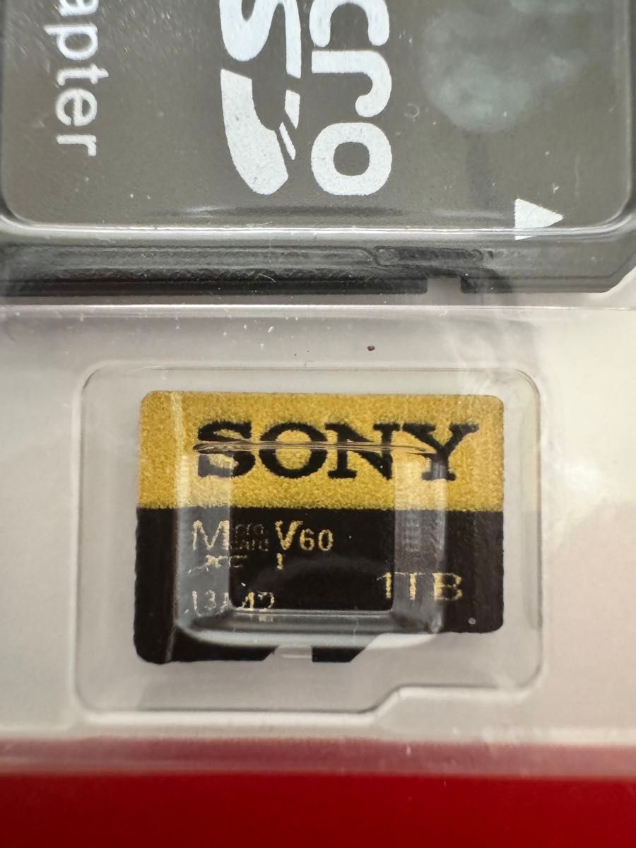 SONY マイクロSDカード　1TB