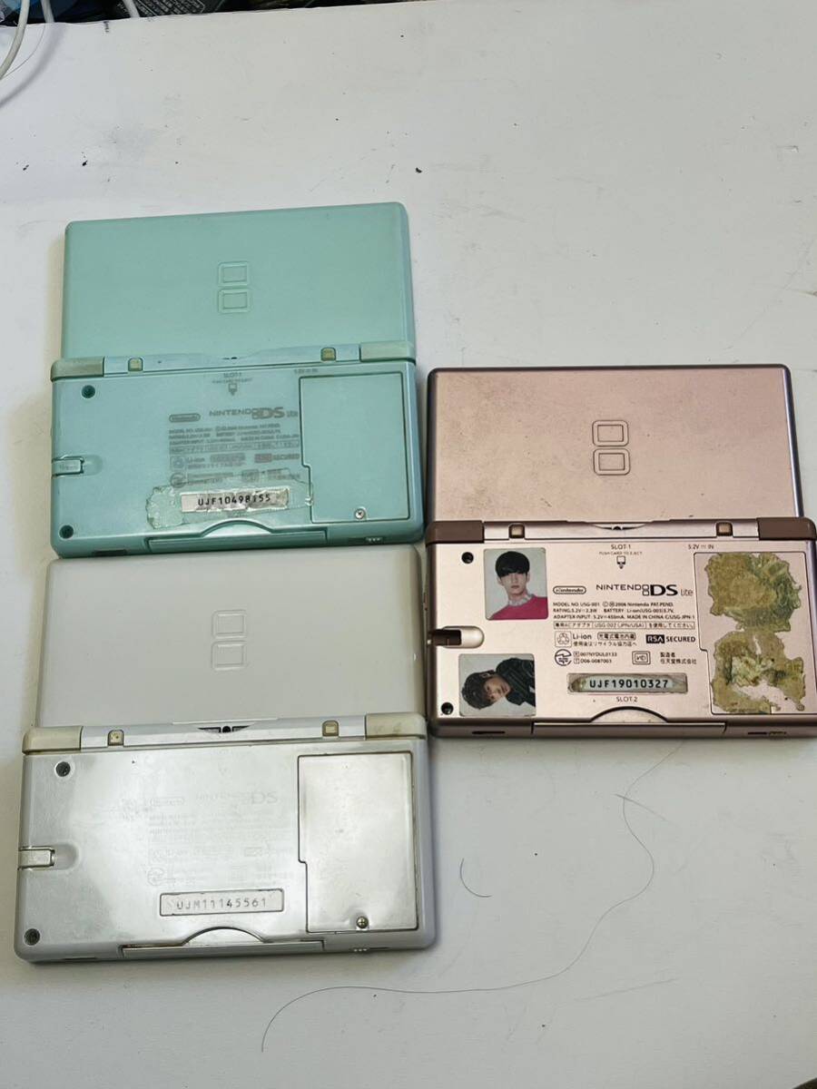 任天堂 Nintendo  DS Light＆DS  本体4台 まとめてセットの画像8