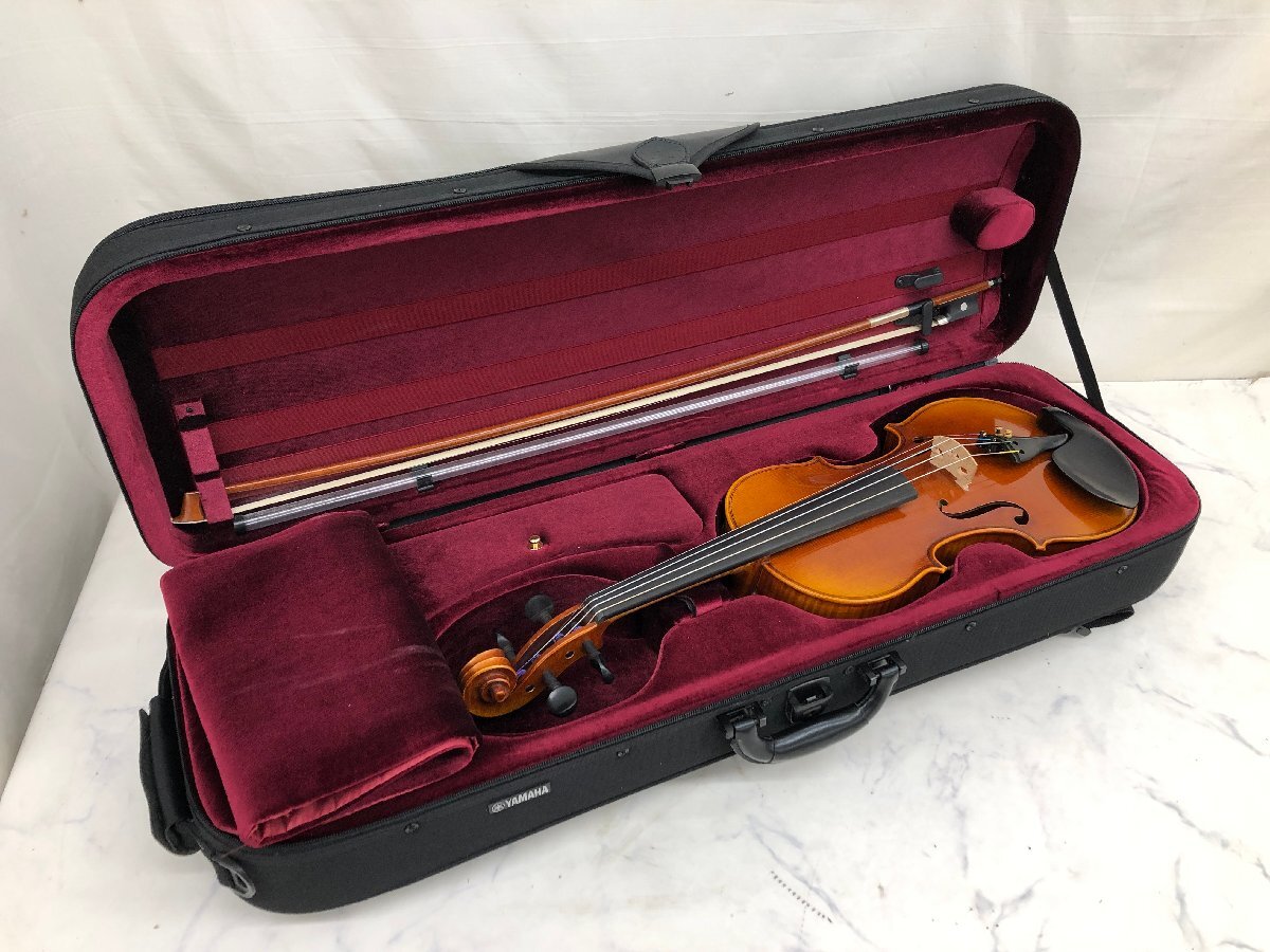 Y1563 中古品 弦楽器 バイオリン YAMAHA ヤマハ T.yanada V10G  【ケース付き】の画像1