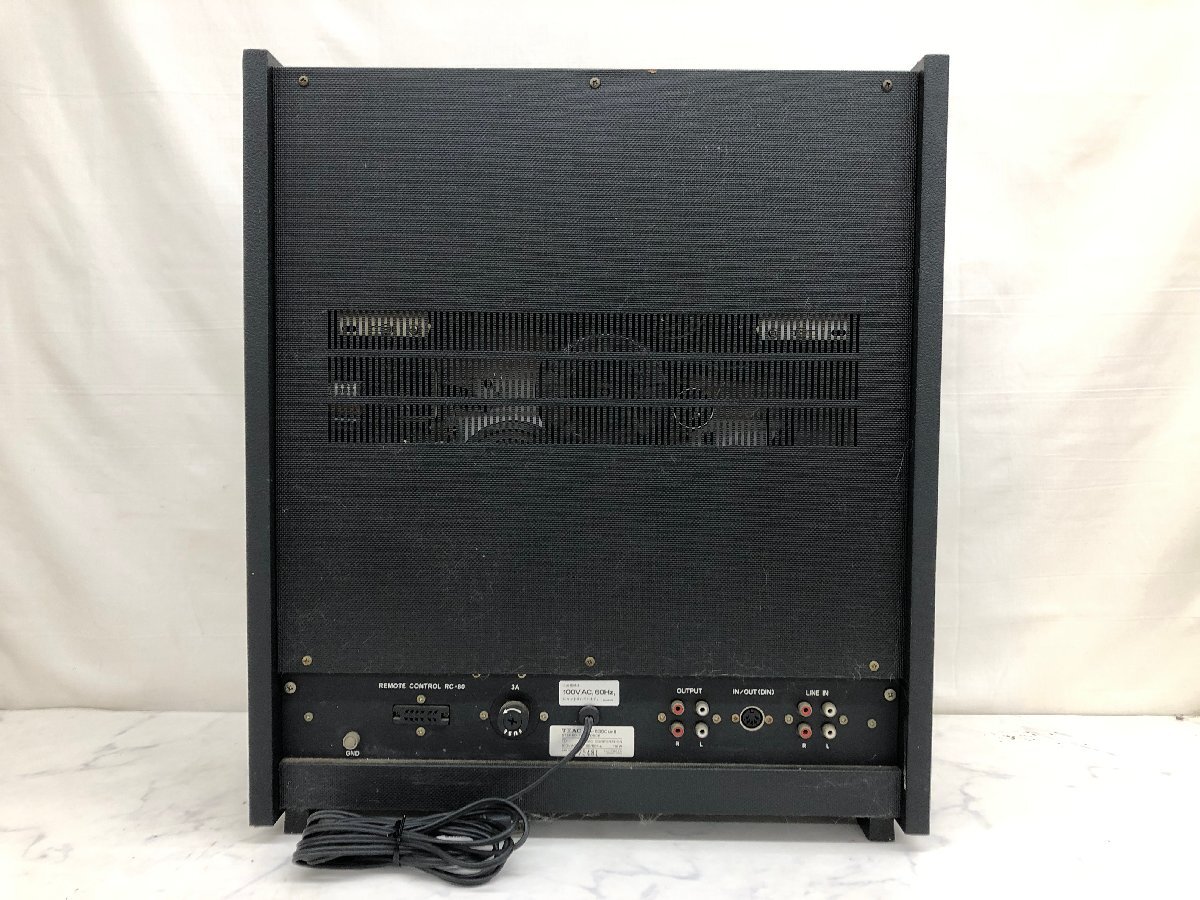 Y1594 ジャンク品 オーディオ機器 オープンリールデッキ TEAC ティアック A-6300 MKⅱの画像8