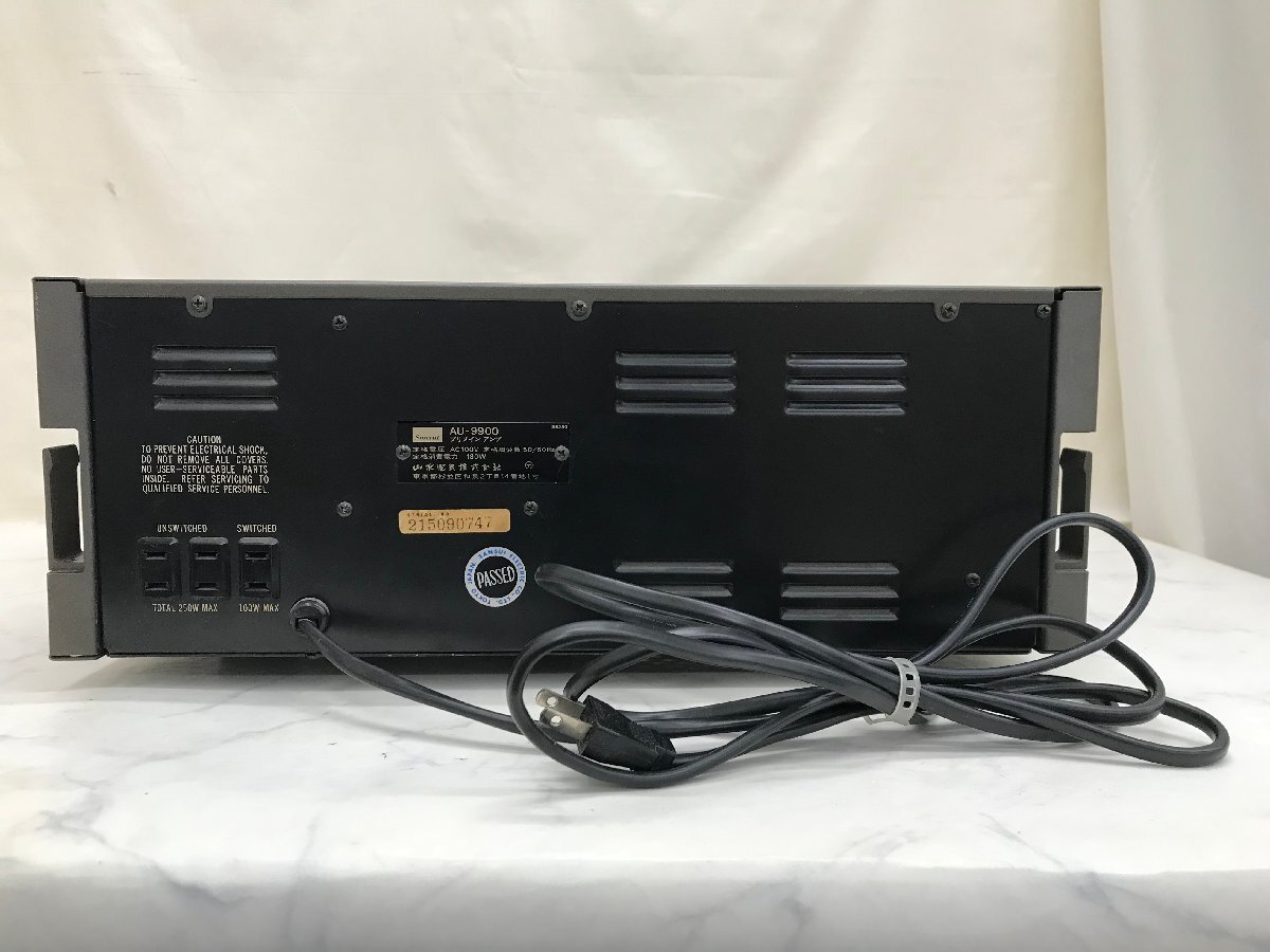 Y1597 ジャンク品 オーディオ機器 プリメインアンプ SANSUI サンスイ 山水 AU-9900の画像7