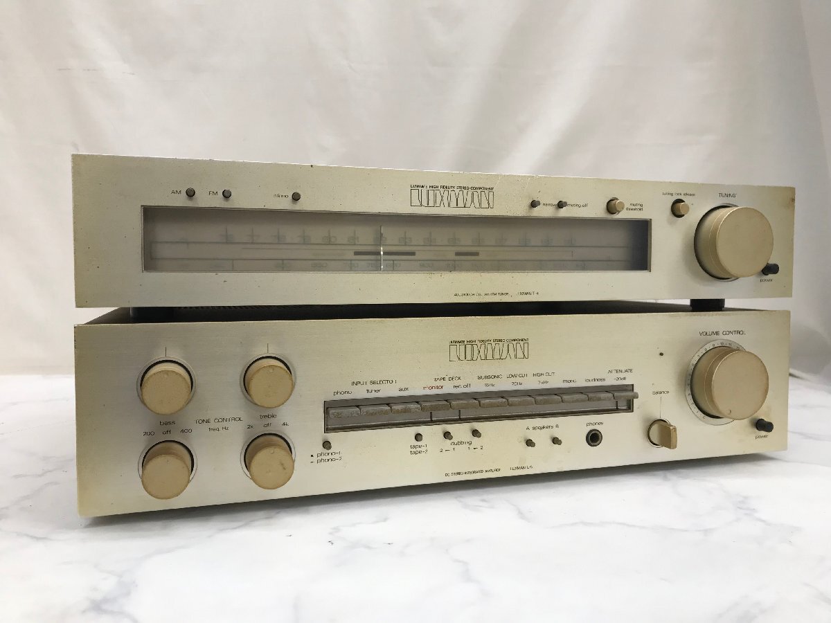 Y1673 junk audio equipment system player LUXMAN Luxman L-5 / T-4