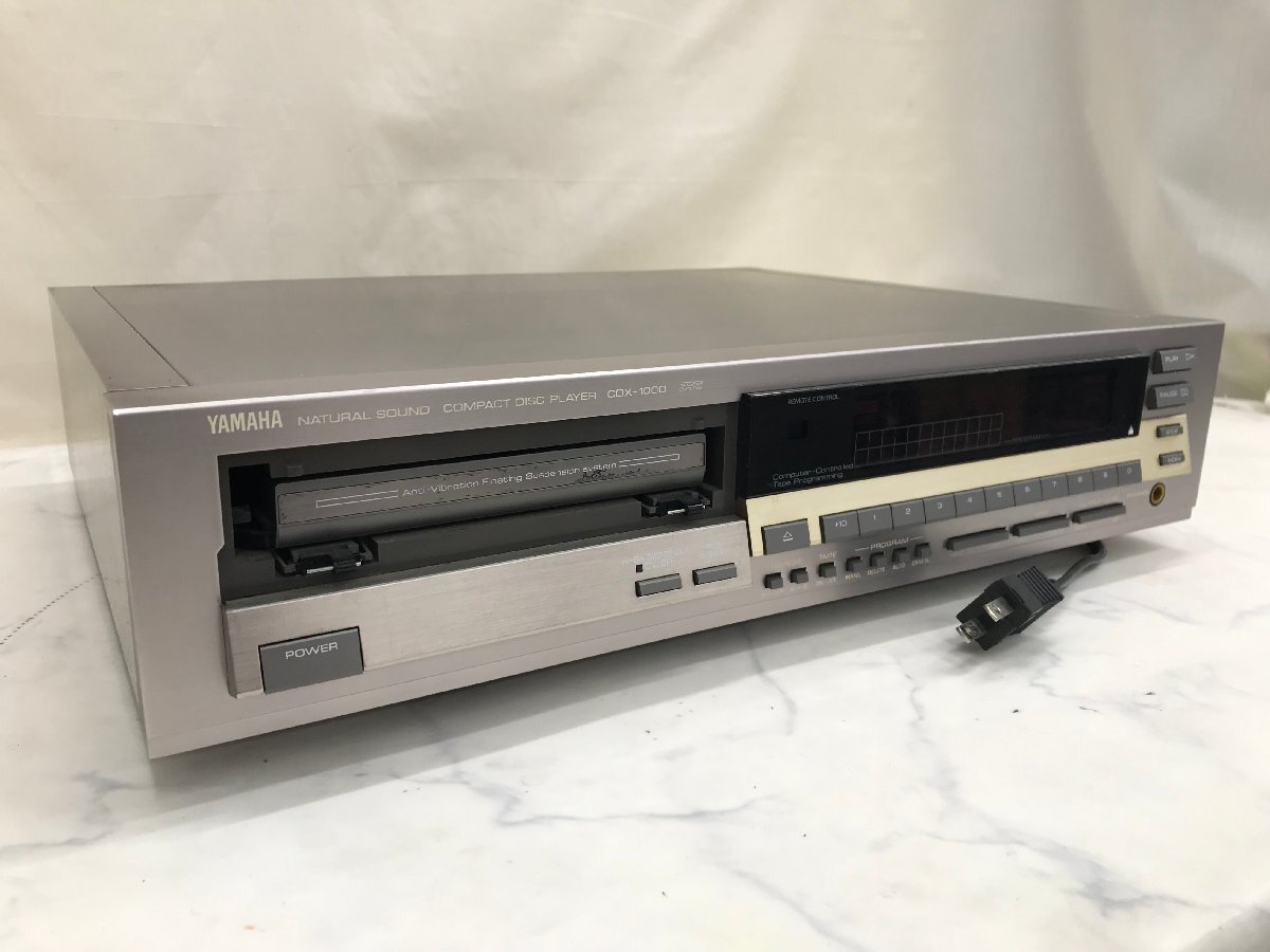 Y1687　ジャンク品　オーディオ機器　CDプレーヤー　YAMAHA　ヤマハ　CDX-1000_画像1