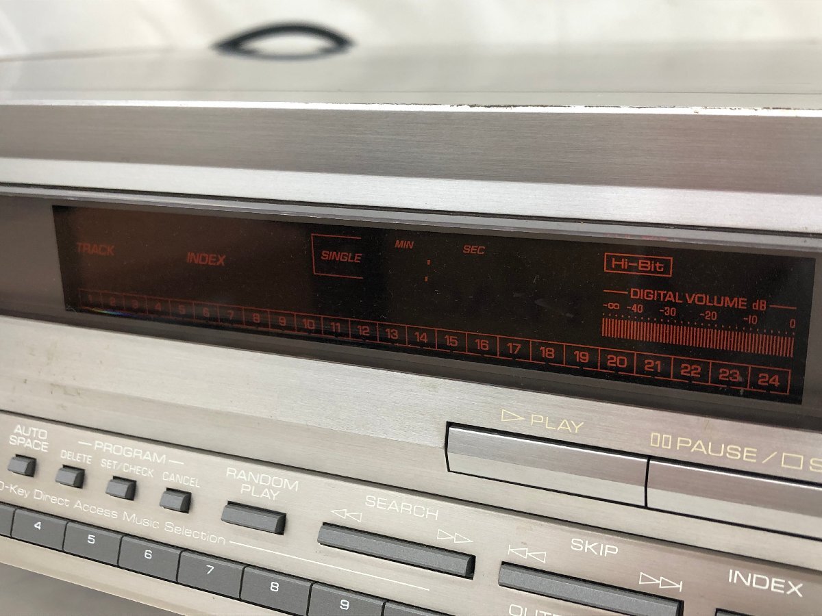 Y1698　中古品　オーディオ機器　CDプレーヤー　YAMAHA　ヤマハ　CDX-2020_画像4