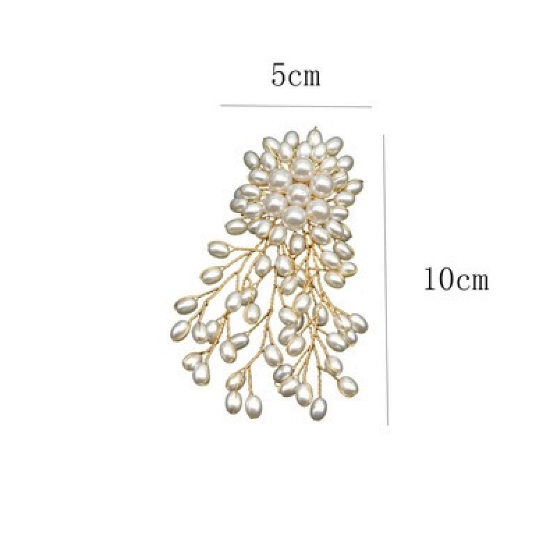 上品 フォーマル パール フラワー ブローチ 入学式 卒業式 結婚式 コサージュ_画像5