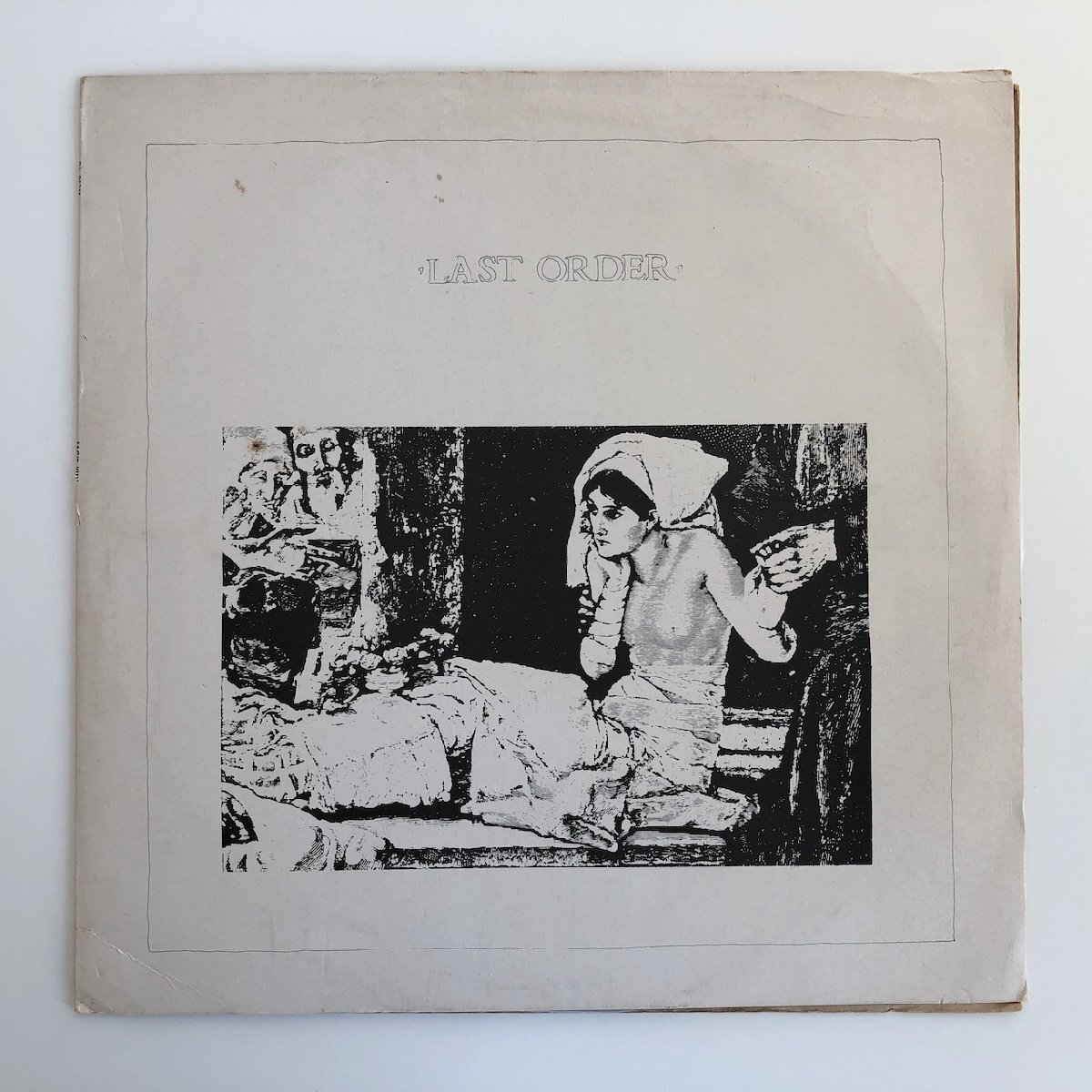 LP/ JOY DIVISION / LAST ORDER / ジョイ・ディヴィジョン / イタリア盤 ブート RV81241 40509_画像1