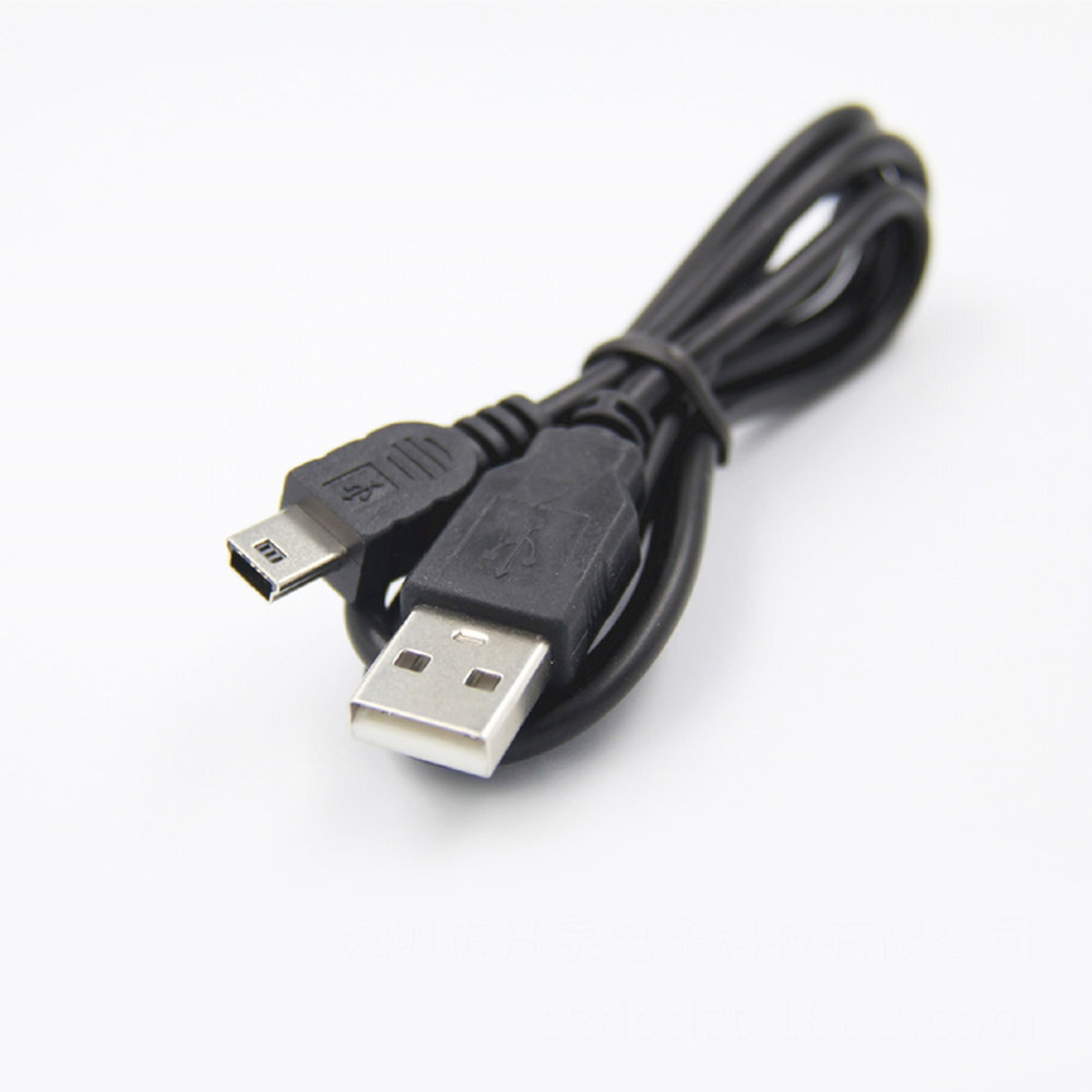 miniUSBケーブル ミニUSB Bコネクタ 給電 データ通信対応 USB2.0 HDD GWMINIUSB80_画像2
