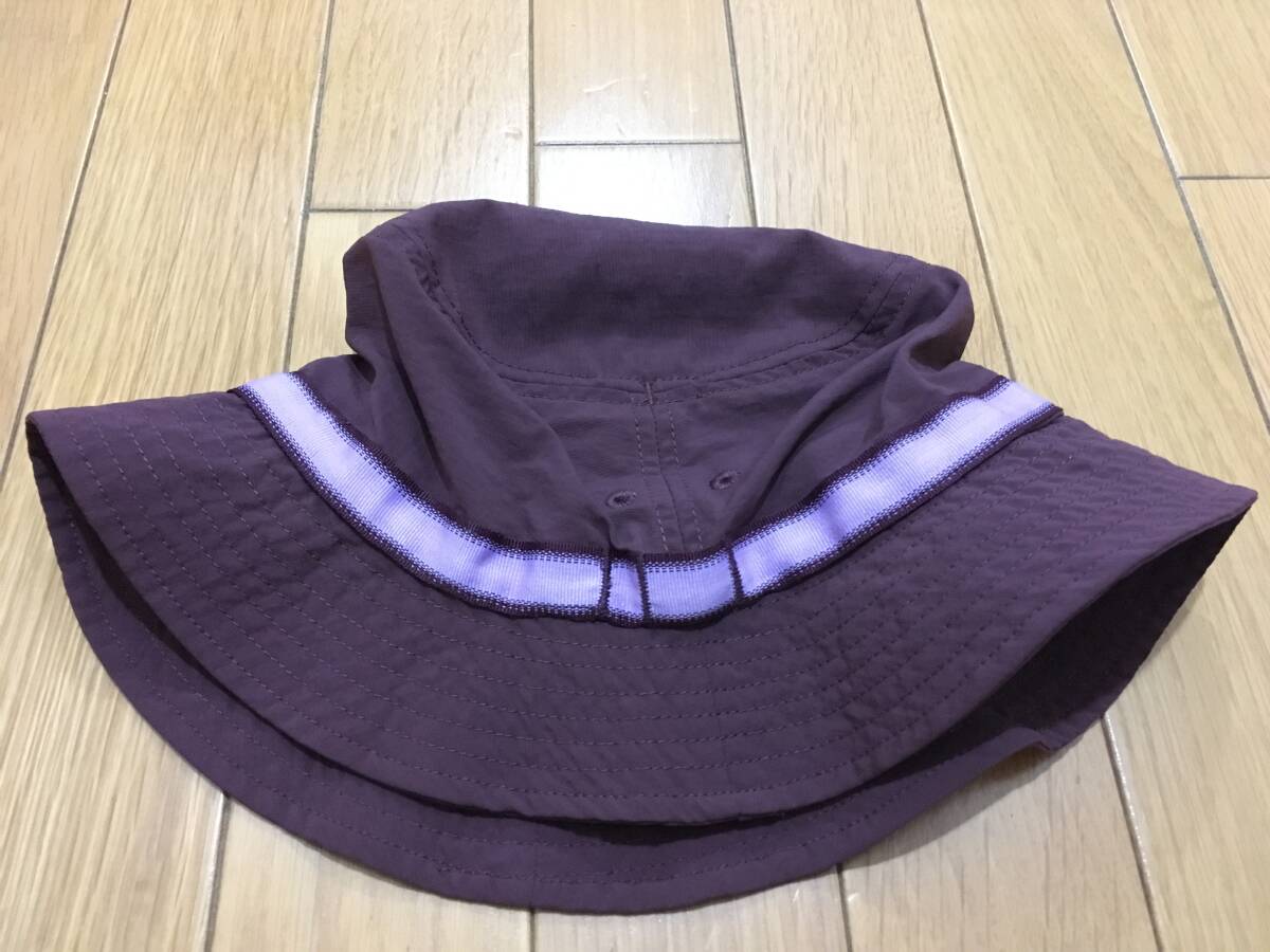 パタゴニア ハット L ナス紺 パープル NAVY 帽子 キャップ バケット patagonia ブラックバナナ サーフブリム パタロハ オールド ビンテージ_画像5