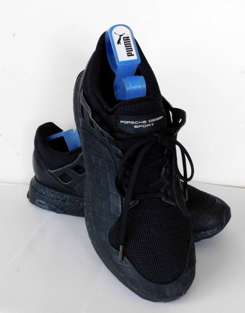 adidasx Porsche Design 黒　JP 26.5 used \3980_とってもカッコイイ！